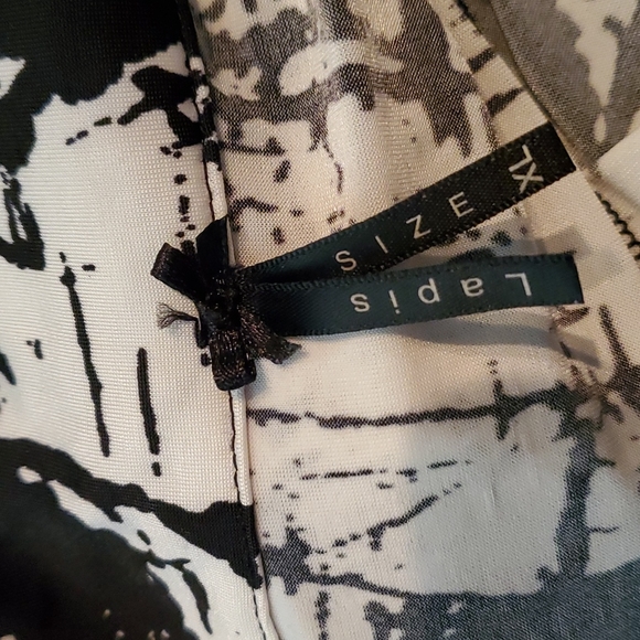 Xl Splattered collared top - Picture 5 of 5